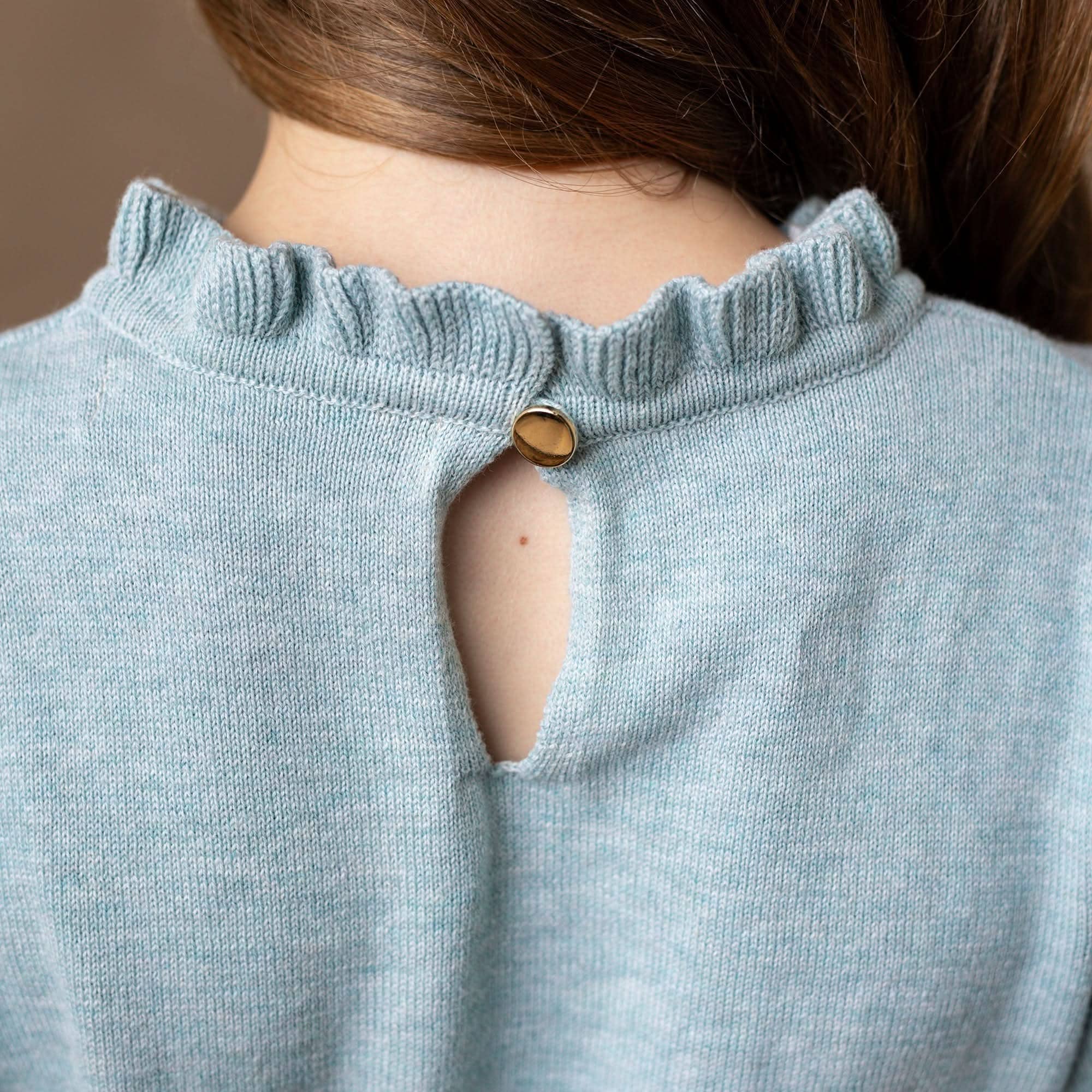 Image of Organic Puff Sleeve Sweater